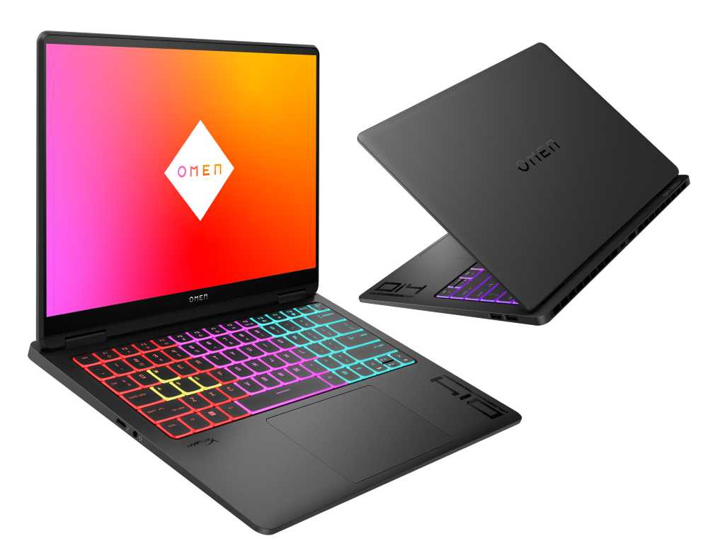 OMEN by HP Transcend 14[シャドウブラック]｜Core Ultra 9・RTX4070・32GBメモリ・2TB SSD・14型OLEDディスプレイ